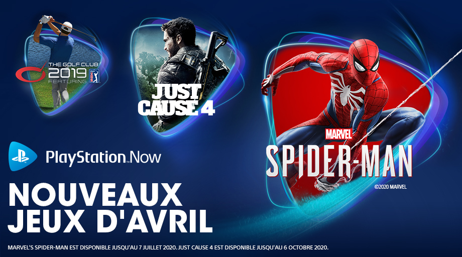 PlayStation Now Marvel's SpiderMan remplace Horizon et Uncharted en