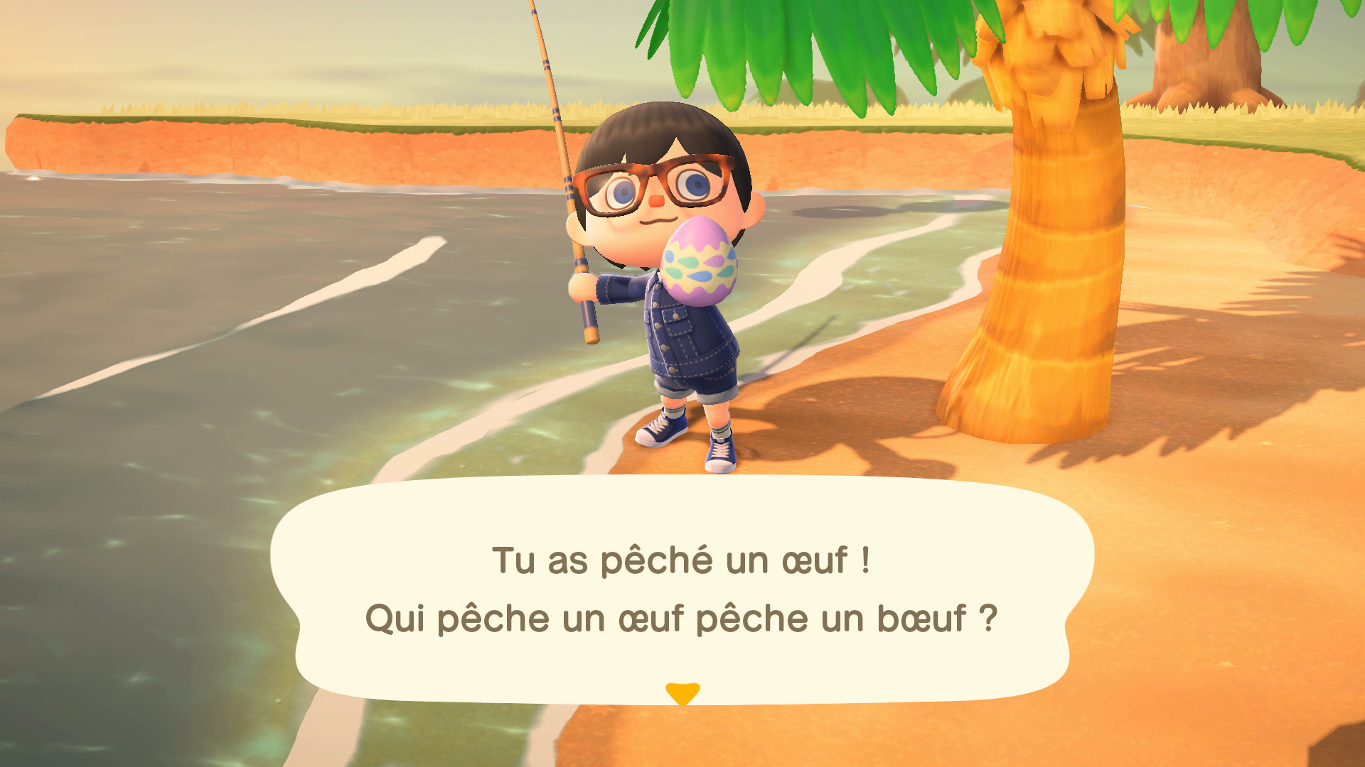 Trouver les œufs - animal crossing new horizons