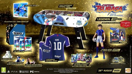Image d'illustration pour l'article : Captain Tsubasa: Rise of New Champions sortira le 28 août, les collectors dévoilés