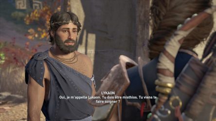 Image d'illustration pour l'article : Aider un guérisseur - Assassin's Creed Odyssey