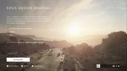 Image d'illustration pour l'article : Sous Aucun Drapeau : La liste des défis - Battlefield V