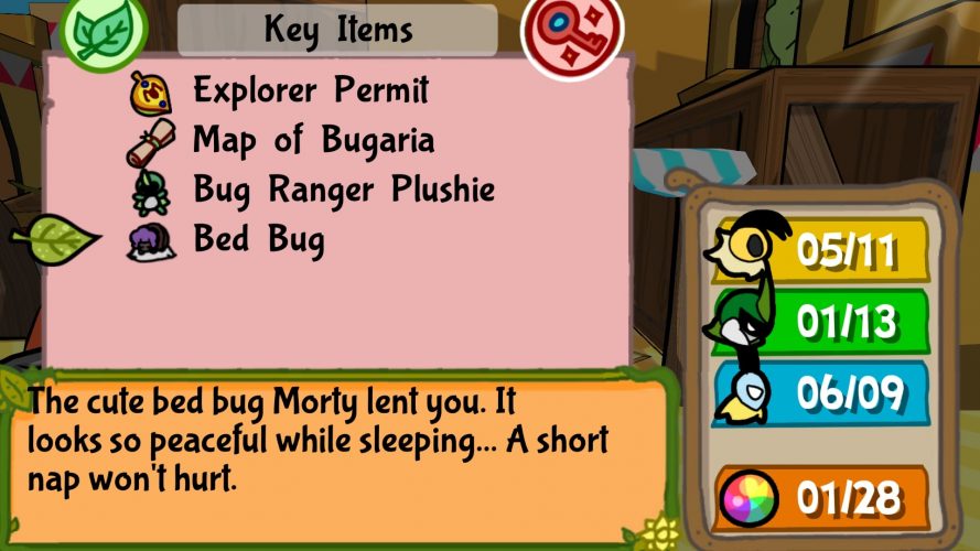 bug fables bed bug