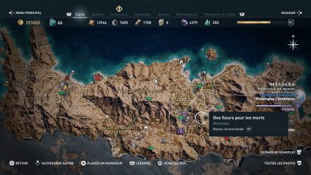 Image d'illustration pour l'article : Des fleurs pour les morts - Assassin's Creed Odyssey