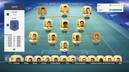 Image d'illustration pour l'article : Une équipe de Serie A compétitive pas chère - FIFA 19