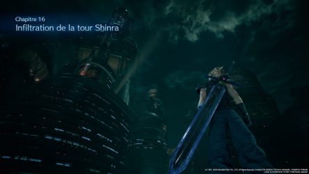 Image d'illustration pour l'article : Chapitre 16 : Infiltration de la tour Shinra - Final Fantasy VII Remake
