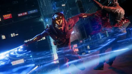 Image d'illustration pour l'article : Un trailer et une démo pour Ghostrunner, une lame affûtée dans un univers Cyberpunk