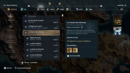 Image d'illustration pour l'article : La chasse des déesses - Assassin's Creed Odyssey
