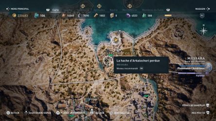 Image d'illustration pour l'article : La hache d’Arkalochori perdue - Assassin's Creed Odyssey