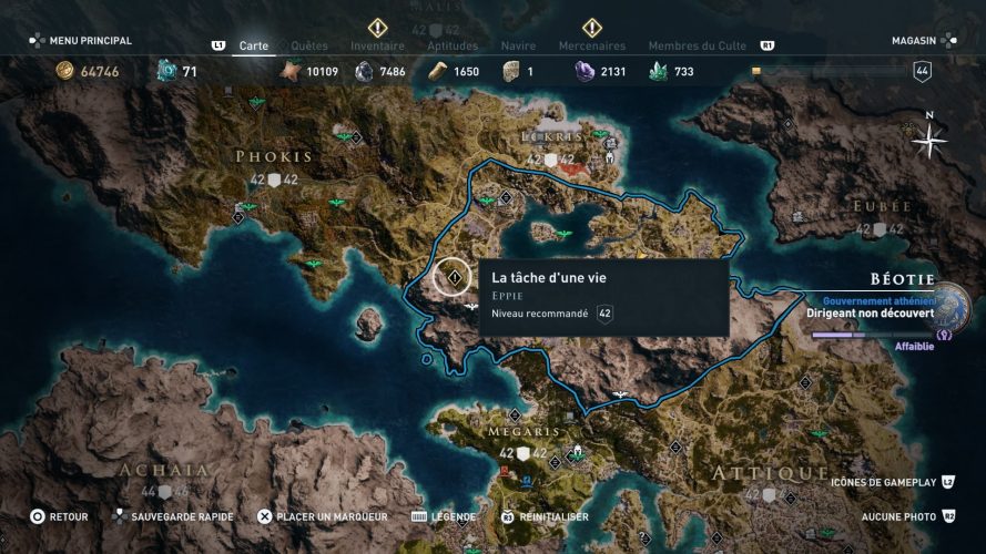 La tâche d'une vie Assassin's Creed Odyssey | Guide