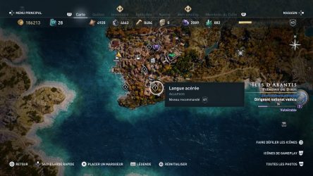 Image d'illustration pour l'article : Langue acérée - Assassin's Creed Odyssey