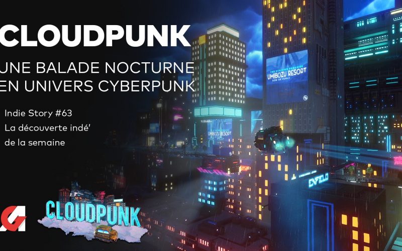 Présentation de Cloudpunk, une balade nocturne en univers cyberpunk