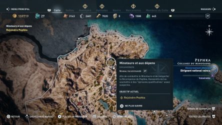 Image d'illustration pour l'article : Minotaure et aux dépens - Assassin's Creed Odyssey