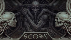 Scorn key art