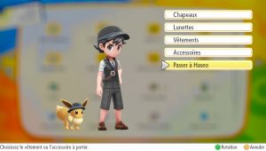 Image d'illustration pour l'article : Les tenues pour Evoli et votre avatar – Pokémon Let’s Go