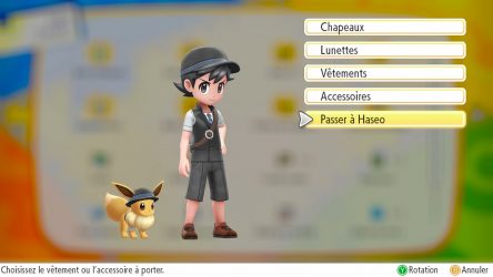 Image d'illustration pour l'article : Les tenues pour Evoli et votre avatar - Pokémon Let's Go