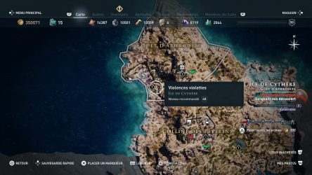 Image d'illustration pour l'article : Violences violettes - Assassin's Creed Odyssey