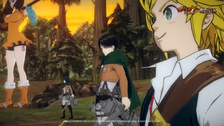 Image d'illustration pour l'article : The Seven Deadly Sins Grand Cross annonce une collaboration avec Attack on Titan (SNK)