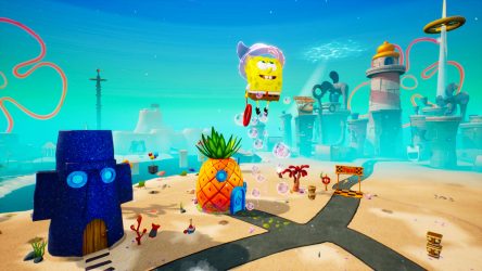 Image d'illustration pour l'article : Test Bob l’éponge : Bataille pour Bikini Bottom Réhydraté - Grand bain ou douche froide ?