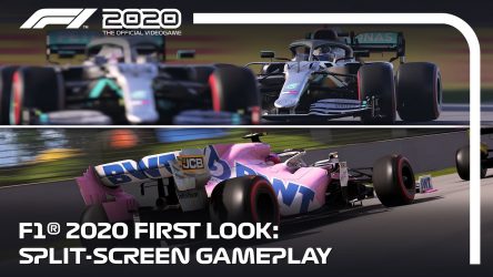 Image d'illustration pour l'article : [MAJ] F1 2020 : une vidéo pour le multi en écran splitté et des infos sur le mode My Team