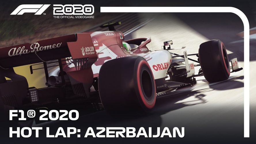 Image d\'illustration pour l\'article : F1 2020 fonce à toute allure sur la piste de Bakou