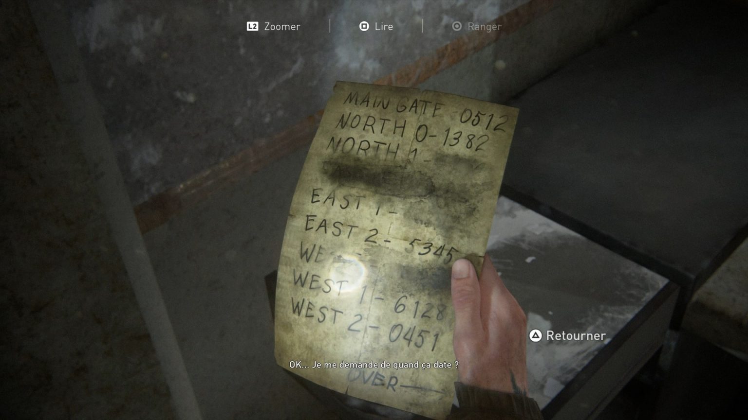 Tous les coffres Guide The Last of Us Part II