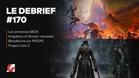 Image d'illustration pour l'article : Débrief' : SEGA, Kingdoms of Amalur, Project Cars 3 et Bloodborne sur PC/PS5 ?