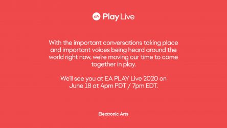 Image d'illustration pour l'article : L'EA Play Live est également repoussé d'une semaine