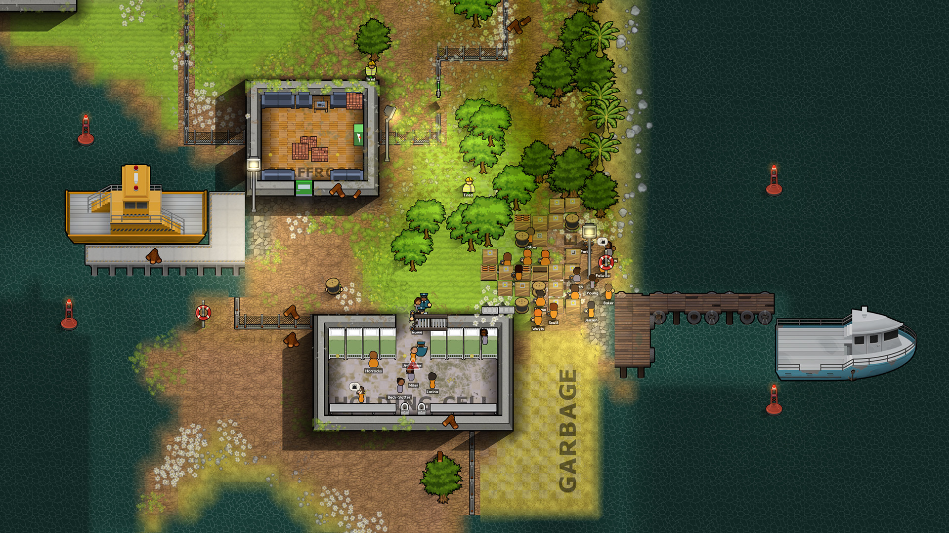 Prison architect island bound screenshot 1 7