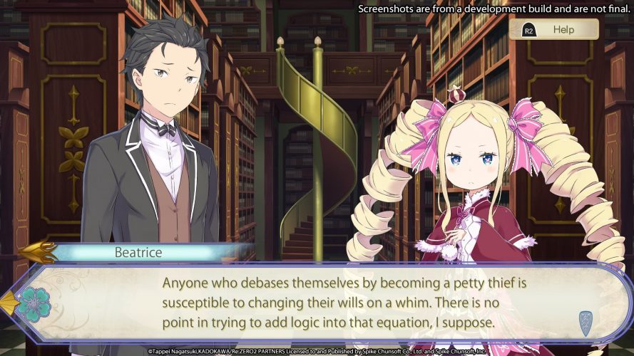 Re zero the prophecy of the throne screenshot 7 2