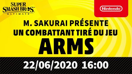 Image d'illustration pour l'article : Super Smash Bros Ultimate : le perso d'ARMS présenté lundi