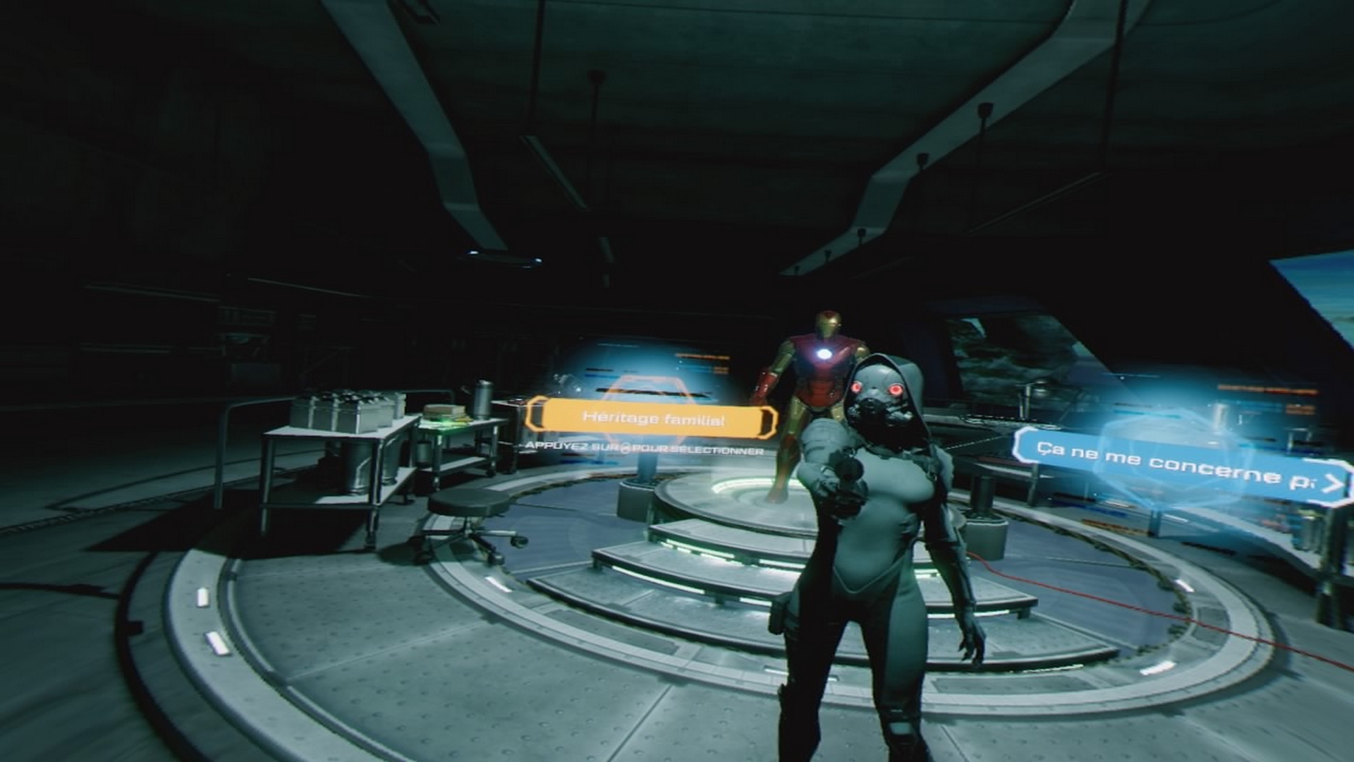 Marvel's Iron Man VR dialogue