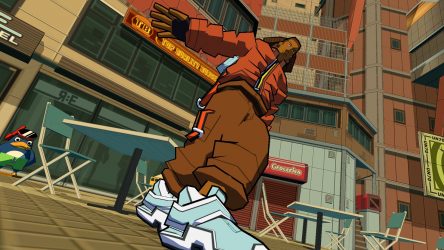 Image d'illustration pour l'article : Bomb Rush Cyberfunk fera aussi des graffitis sur Switch en 2022