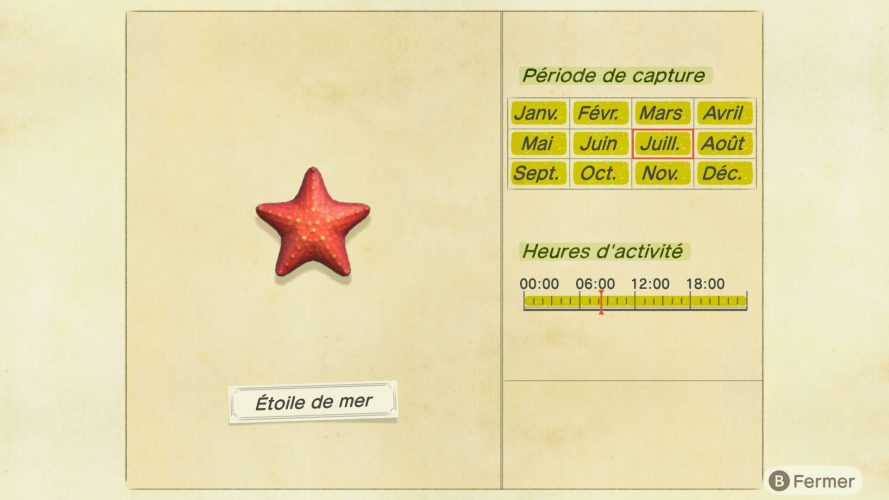 Toutes les créatures marines | Guide Animal Crossing New Horizons
