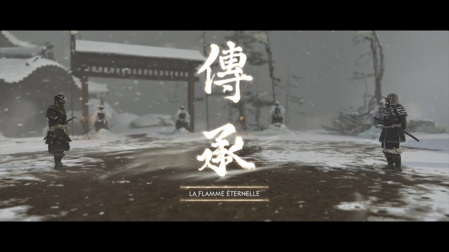 Flamme éternelle ghost of tsushima
