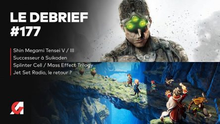 Image d'illustration pour l'article : Débrief' : Successeurs à Suikoden et Jet Set Radio, Splinter Cell et Mini Nintendo Direct