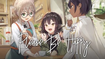 Image d'illustration pour l'article : Le visual novel Please Be Happy annoncé sur PC et Switch