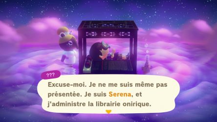 Image d'illustration pour l'article : Serena et le Monde des rêves - Animal Crossing New Horizons