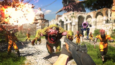 Image d'illustration pour l'article : Serious Sam 4 nous montre du gameplay avant sa sortie cet été