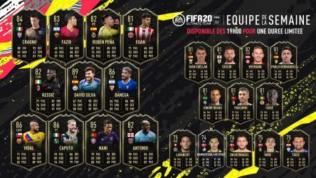 Image d'illustration pour l'article : FIFA 20 : La Team Of The Week numéro 41 se dévoile