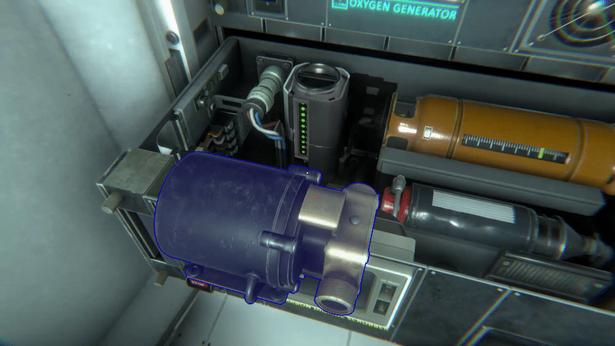 Tin can repair pump 11