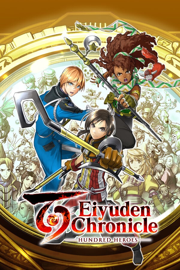 Jaquette d'Eiyuden Chronicle : Hundred Heroes