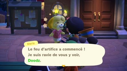 Image d'illustration pour l'article : Feu d'artifice et Tombola de Rounard - Animal Crossing New Horizons