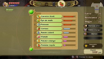 Image d'illustration pour l'article : Comment gérer les préférences (goûts) des personnages ? - Final Fantasy Crystal Chronicles Remastered