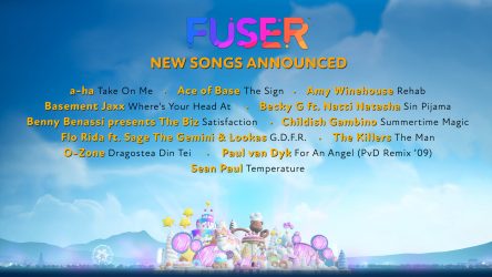 Image d'illustration pour l'article : Le jeu musical Fuser dévoile 12 nouvelles chansons