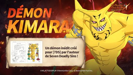 Image d'illustration pour l'article : Démon Kimara - The Seven Deadly Sins : Grand Cross