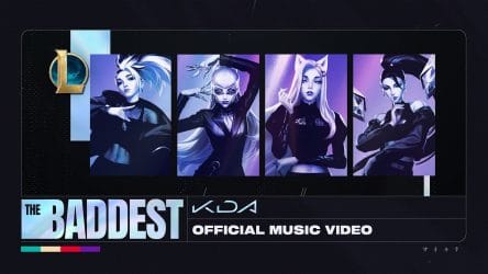 Image d'illustration pour l'article : Le groupe K-pop virtuel de League of Legends K/DA revient avec un nouveau morceau