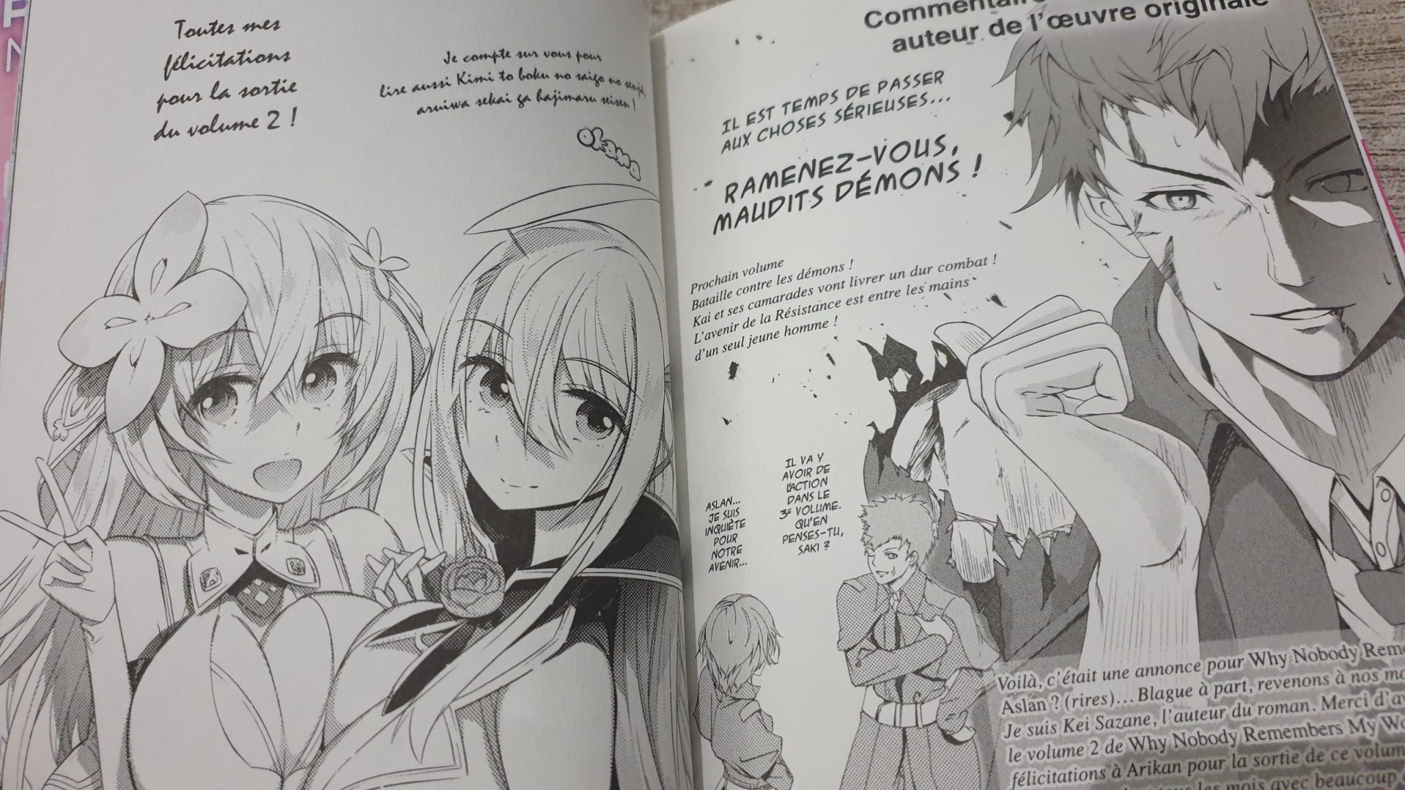 Why Nobody Remembers My World? : Notre avis sur le tome 2 de Doki-Doki