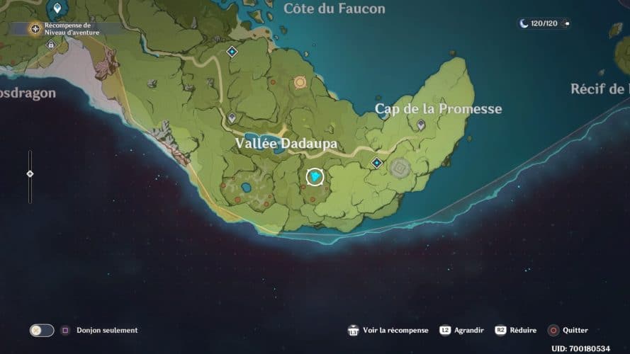 Comment ouvrir le coffre de la Vallée Dadaupa | Guide Genshin Impact