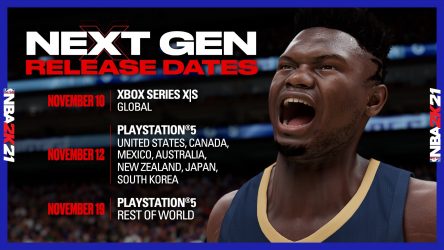 Image d'illustration pour l'article : NBA 2K21 dévoile ses dates de sortie sur les consoles next-gen