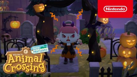 Image d'illustration pour l'article : Animal Crossing New Horizons fête Halloween